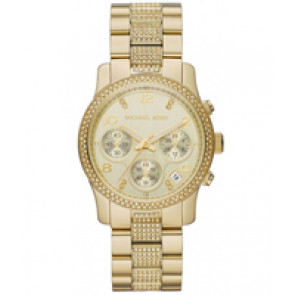 Uhrenarmband Michael Kors MK5826 Stahl Vergoldet 20mm