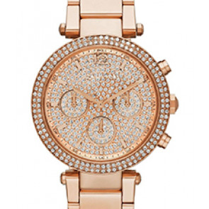 Uhrenarmband Michael Kors MK5857 Stahl Rosé 20mm