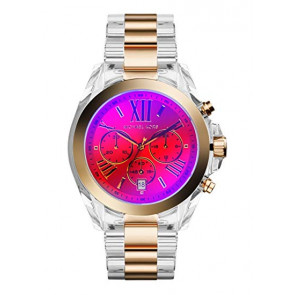 Uhrenarmband Michael Kors MK5949 Kunststoff Zweifarbig 10mm