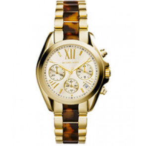 Uhrenarmband Michael Kors MK5973 Stahl Vergoldet 18mm