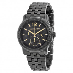 Uhrenarmband Michael Kors MK5984 Stahl Schwarz