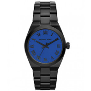 Uhrenarmband Michael Kors MK5993 Stahl Schwarz 24mm