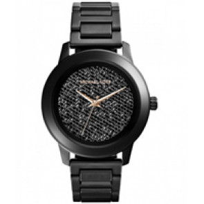Uhrenarmband Michael Kors MK5999 Stahl Schwarz 20mm