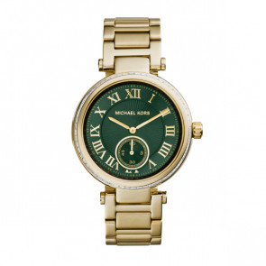 Uhrenarmband Michael Kors MK6065 / MK5867 / Skylar Stahl Vergoldet 12mm