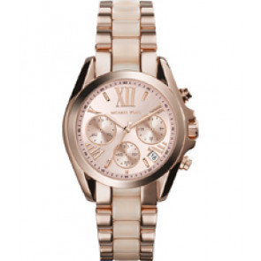 Uhrenarmband Michael Kors MK6066 Rostfreier Stahl Rosé 18mm