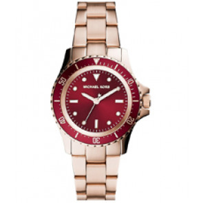 Uhrenarmband Michael Kors MK6116 Stahl Rosé 14mm