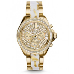 Uhrenarmband Michael Kors MK6157 Stahl Zweifarbig 20mm