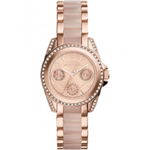 Uhrenarmband Michael Kors MK6175 Stahl Rosé 16mm
