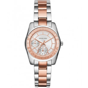 Uhrenarmband Michael Kors MK6196 Stahl Zweifarbig 16mm