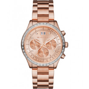 Uhrenarmband Michael Kors MK6204 Stahl Rosé 20mm