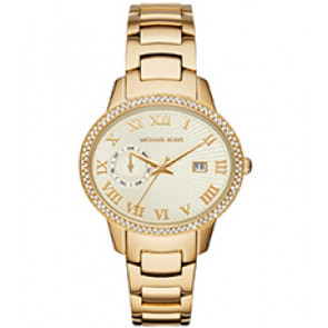 Uhrenarmband Michael Kors MK6227 Stahl Vergoldet 18mm