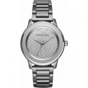 Uhrenarmband Michael Kors MK6244 Rostfreier Stahl Anthrazitgrau 20mm