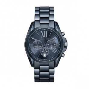 Uhrenarmband Michael Kors MK6248 Leder Blau 20mm