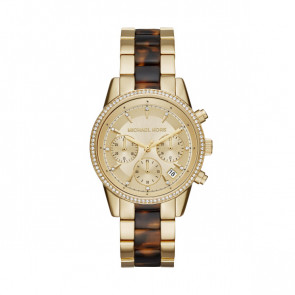 Uhrenarmband Michael Kors MK6322 Stahl Zweifarbig 18mm