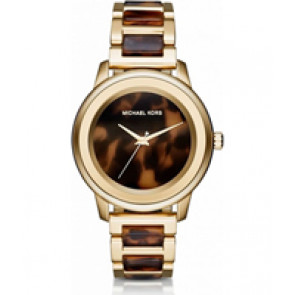 Uhrenarmband Michael Kors MK6353 Stahl Vergoldet 20mm