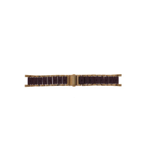 Uhrenarmband Michael Kors MK6412 Stahl Zweifarbig 20mm