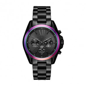 Uhrenarmband Michael Kors MK6444 Stahl Schwarz 20mm