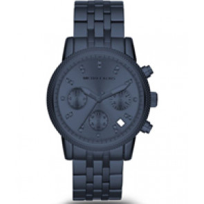 Uhrenarmband Michael Kors MK6462 Stahl Blau 20mm