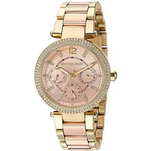 Uhrenarmband Michael Kors MK6477 Stahl Zweifarbig 16mm