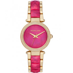 Uhrenarmband Michael Kors MK6490 Stahl Zweifarbig 16mm