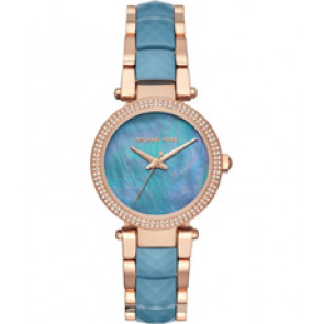 Uhrenarmband Michael Kors MK6491 Stahl Zweifarbig 16mm