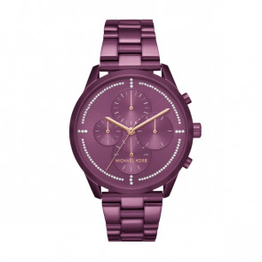 Uhrenarmband Michael Kors MK6523 Stahl Lila 20mm