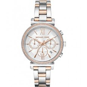 Uhrenarmband Michael Kors MK6558 Rostfreier Stahl Mehrfarbig 16mm