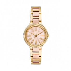 Uhrenarmband Michael Kors MK6564 Stahl Vergoldet 16mm