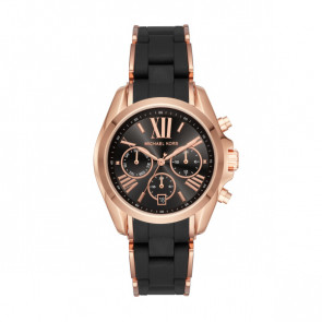 Uhrenarmband Michael Kors MK6580 Stahl Schwarz 20mm