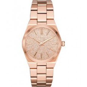 Uhrenarmband Michael Kors MK6624 Stahl Rosé 22mm