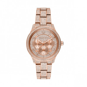 Uhrenarmband Michael Kors MK6628 Stahl Rosé 18mm