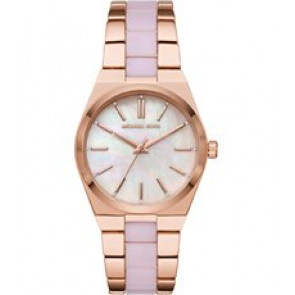 Uhrenarmband Michael Kors MK6652 Rostfreier Stahl Rosé 22mm