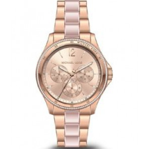 Uhrenarmband Michael Kors MK6657 Rostfreier Stahl Rosé 20mm