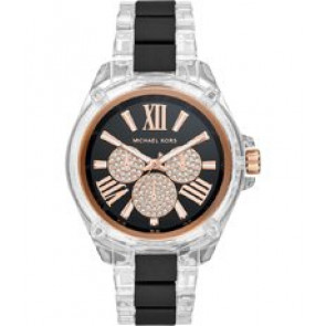 Uhrenarmband Michael Kors MK6676 Silikon Zweifarbig 20mm