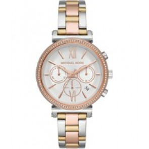 Uhrenarmband Michael Kors MK6688 Stahl Mehrfarbig 16mm