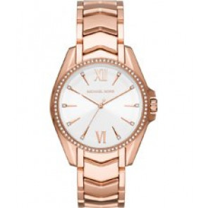Uhrenarmband Michael Kors MK6694 Stahl Rosé 18mm