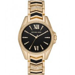 Uhrenarmband Michael Kors MK6743 Rostfreier Stahl Vergoldet 18mm