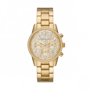 Uhrenarmband Michael Kors MK7310 Stahl Vergoldet 18mm