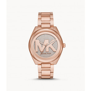 Uhrenarmband Michael Kors MK7312 Rostfreier Stahl Rosé 18mm