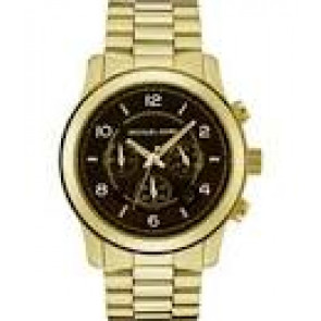 Uhrenarmband Michael Kors MK8097 Stahl Vergoldet 24mm