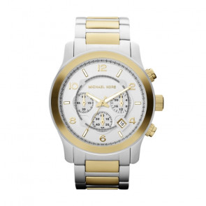 Uhrenarmband Michael Kors MK8283 Stahl Zweifarbig 24mm