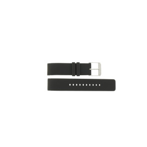 Uhrenarmband Michael Kors MK8409 Silikon Anthrazitgrau 22mm