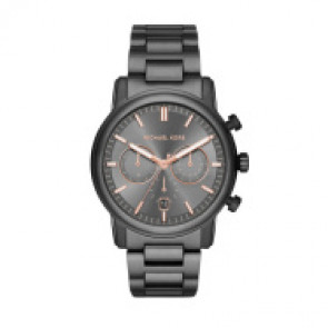 Uhrenarmband Michael Kors MK8431 Stahl Grau 24mm