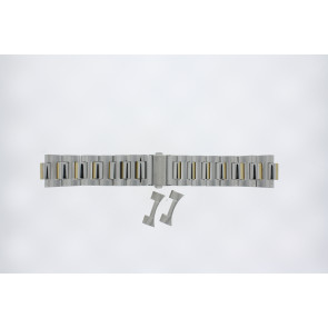 Uhrenarmband Michael Kors MK8437 Stahl Zweifarbig 24mm