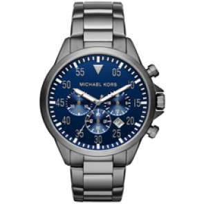 Uhrenarmband Michael Kors MK8443 Stahl Beige 22mm