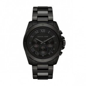 Uhrenarmband Michael Kors MK8482 Stahl Schwarz 24mm