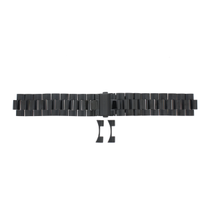 Uhrenarmband Michael Kors MK8507 Stahl Schwarz 22mm