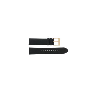 Uhrenarmband Michael Kors MK8516 Leder Schwarz 22mm