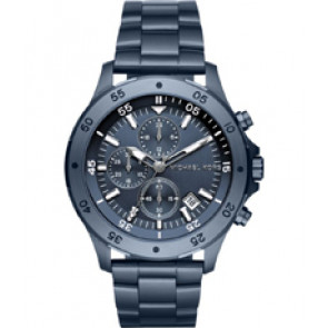 Uhrenarmband Michael Kors MK8571 Stahl Blau 22mm