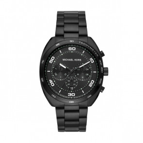 Uhrenarmband Michael Kors MK8615 Stahl Schwarz 22mm